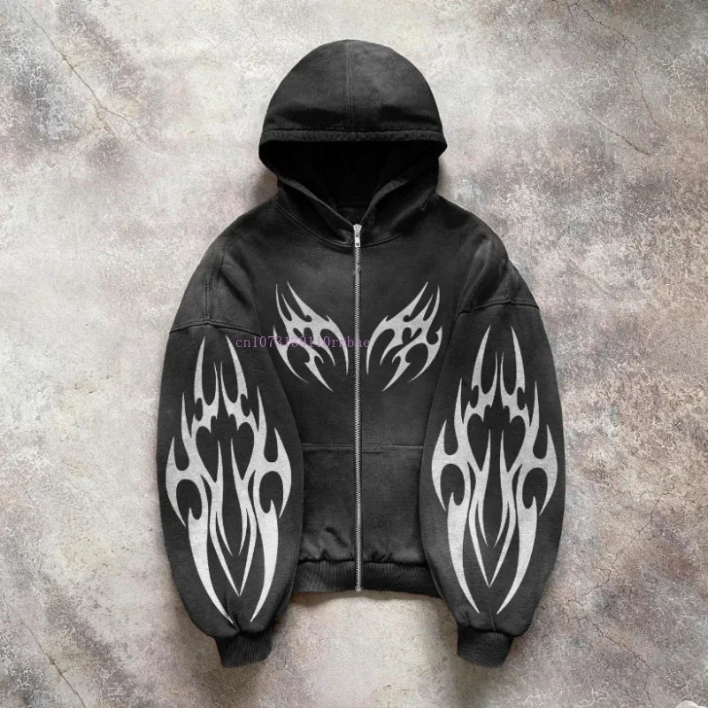 Sweat à capuche Y2K