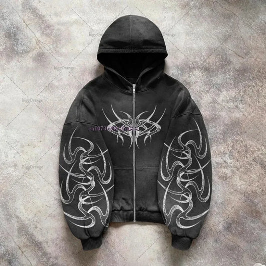 Sweat à capuche Y2K