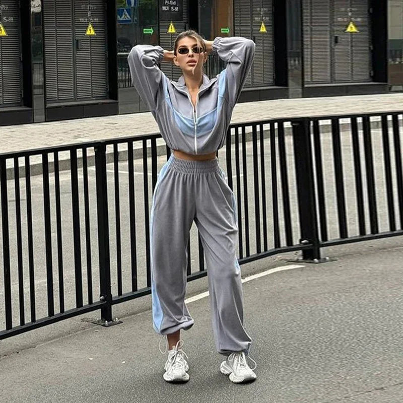 Ensemble détendu Y2K