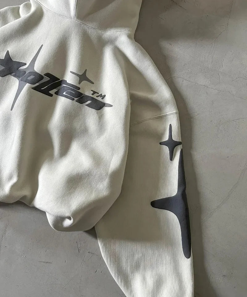 Sweat à capuche rétro Y2K