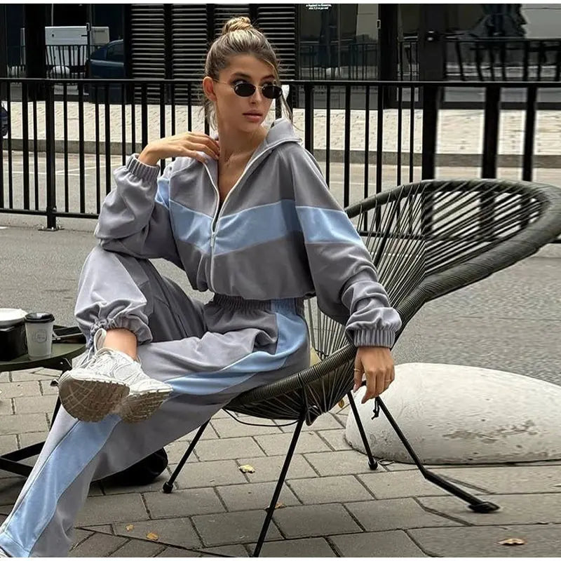 Ensemble détendu Y2K