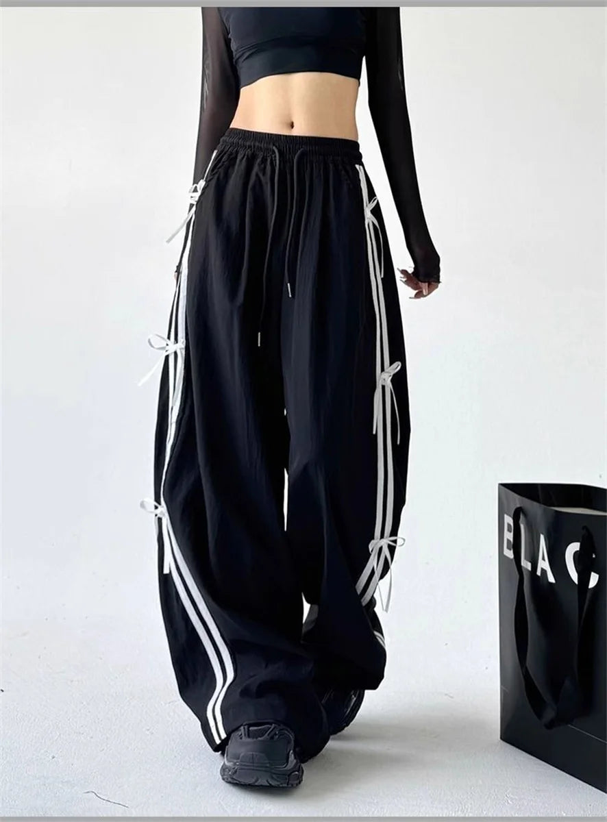 Pantalon rétro large Y2K