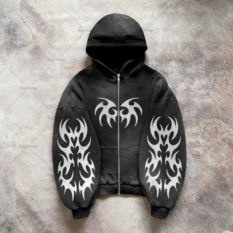 Sweat à capuche Y2K